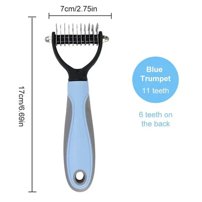 Transform Your Pet's Grooming Routine with the Pet Knotter Double-Sided Hair Removal Comb and Brush