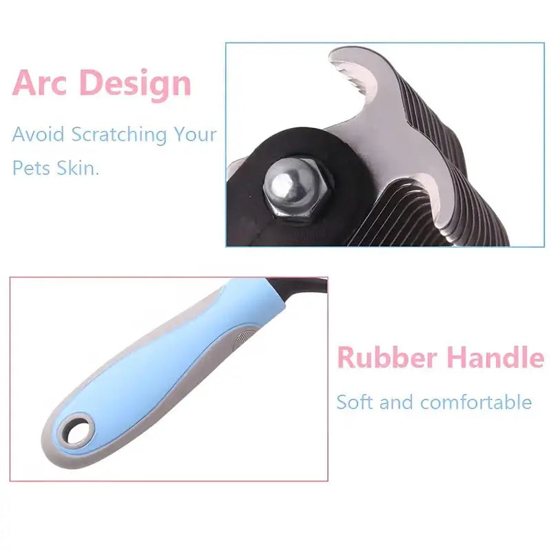 Transform Your Pet's Grooming Routine with the Pet Knotter Double-Sided Hair Removal Comb and Brush