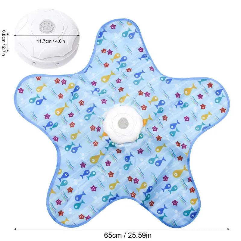 Interactive Automatic Cat Toy with Moving Feather – Rechargeable Hide and Seek Game for Indoor Entertainment for All Breeds